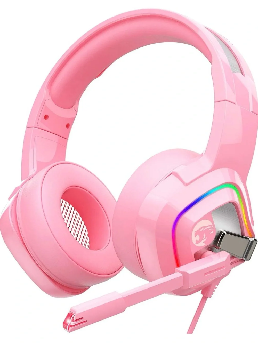 Ziumier Pro Gaming Headset - Pink RGB